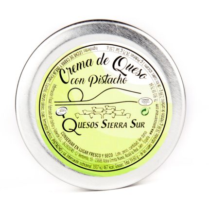 Crema de queso con pistacho